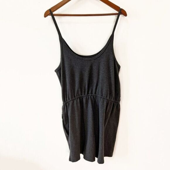 Spiritual Gangster  Moon Gray Spaghetti Strap Romper - Picture 4 of 9